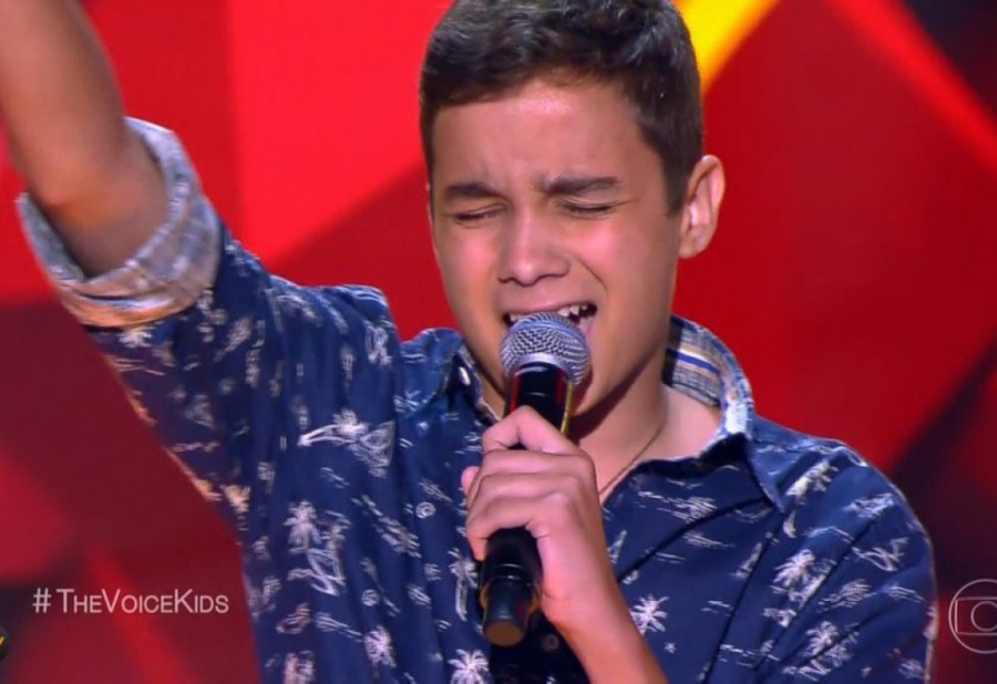 Potiguar canta reggae e emociona jurados do â€˜The Voice Kidsâ€™