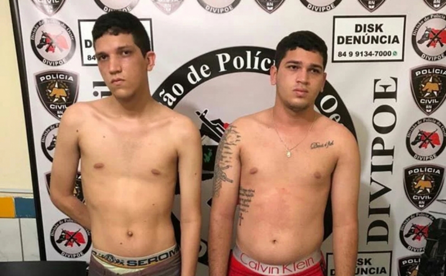 Irmãos são presos por tráfico de drogas no bairro Boa Vista em Mossoró