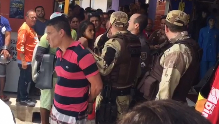 Homem é preso em flagrante após roubar celular no centro de Mossoró
