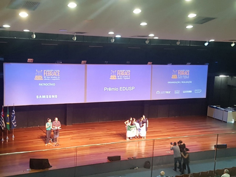 Alunas de escola pública de Mossoró são premiadas na Febrace 2018