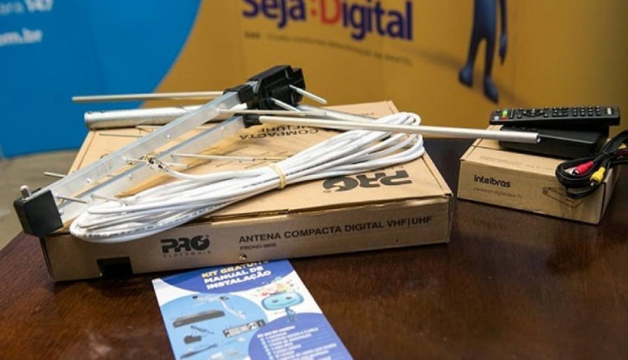 Seja Digital começa a entrega de kits gratuitos para a TV digital em Mossoró