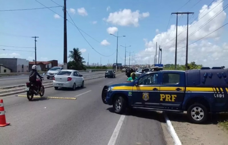 PRF registra 19 acidentes em rodovias federais do RN durante o feriado
