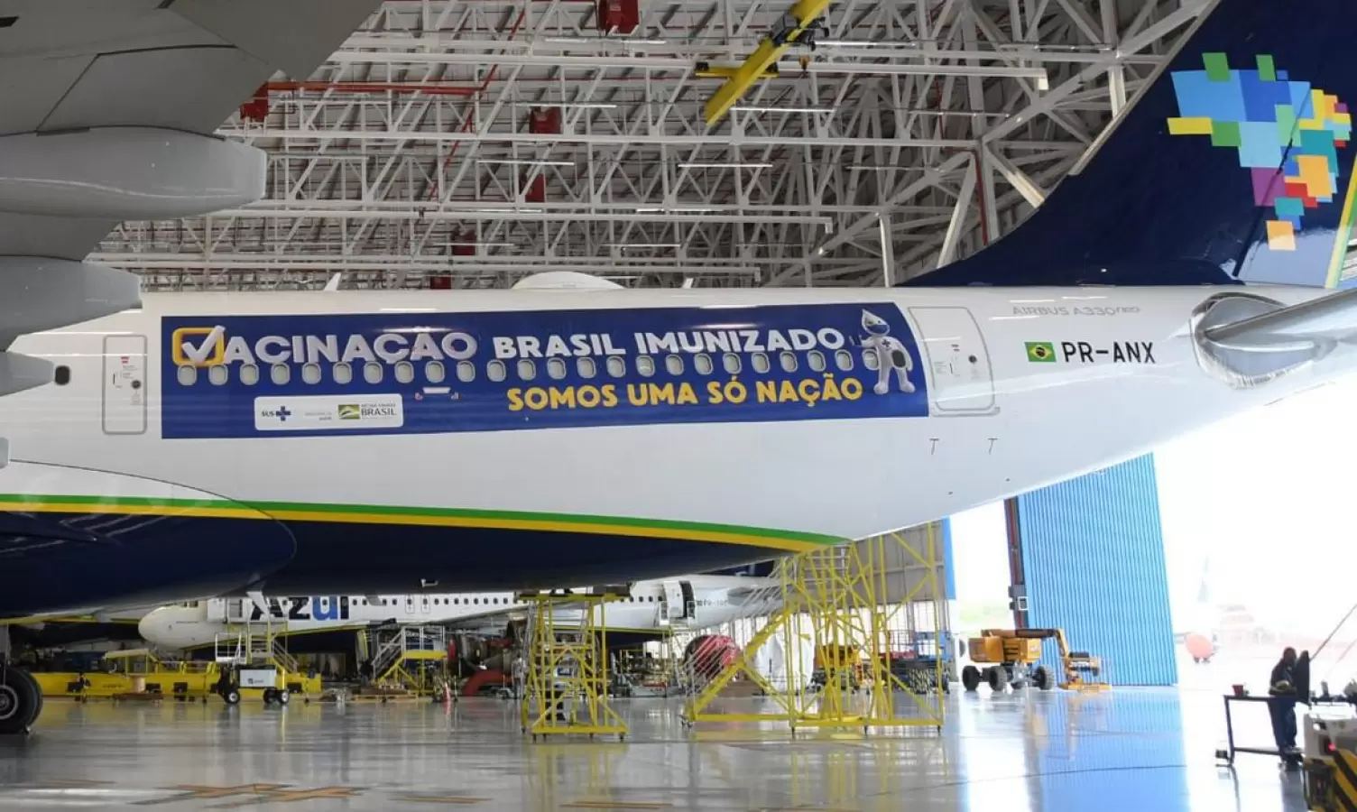 Avião que vai buscar vacinas na Índia decola hoje do Recife