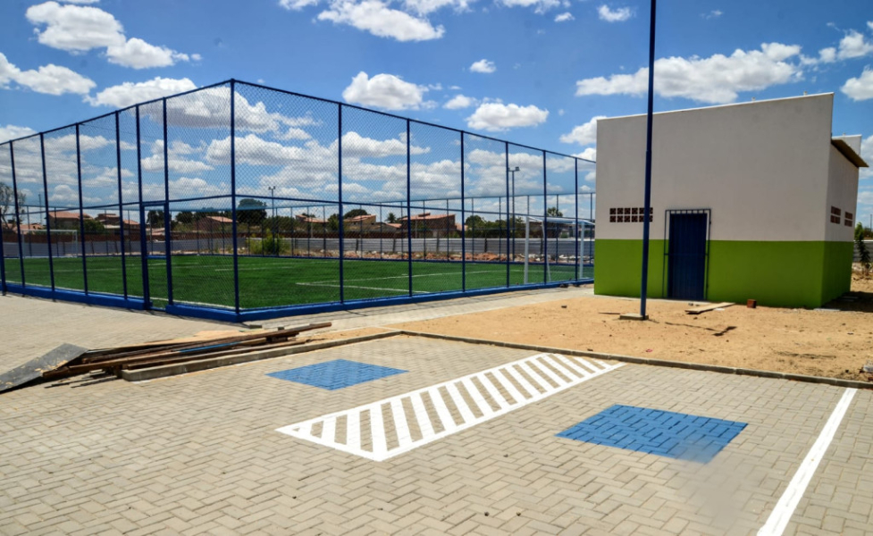 Mossoró ganha sua primeira Arena Esportiva com grama sintética e campo de futebol society