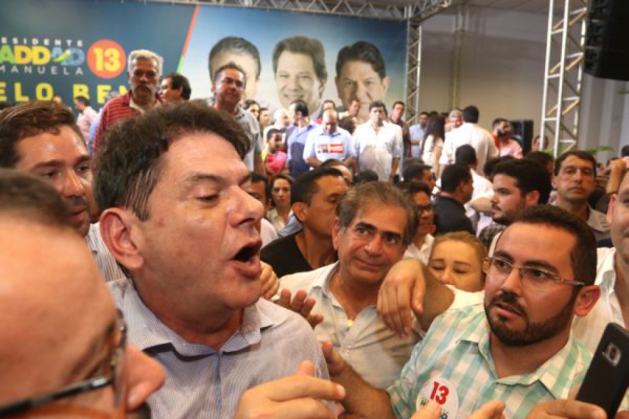Em evento pró-Haddad, irmão de Ciro discute com militantes do PT e prevê derrota