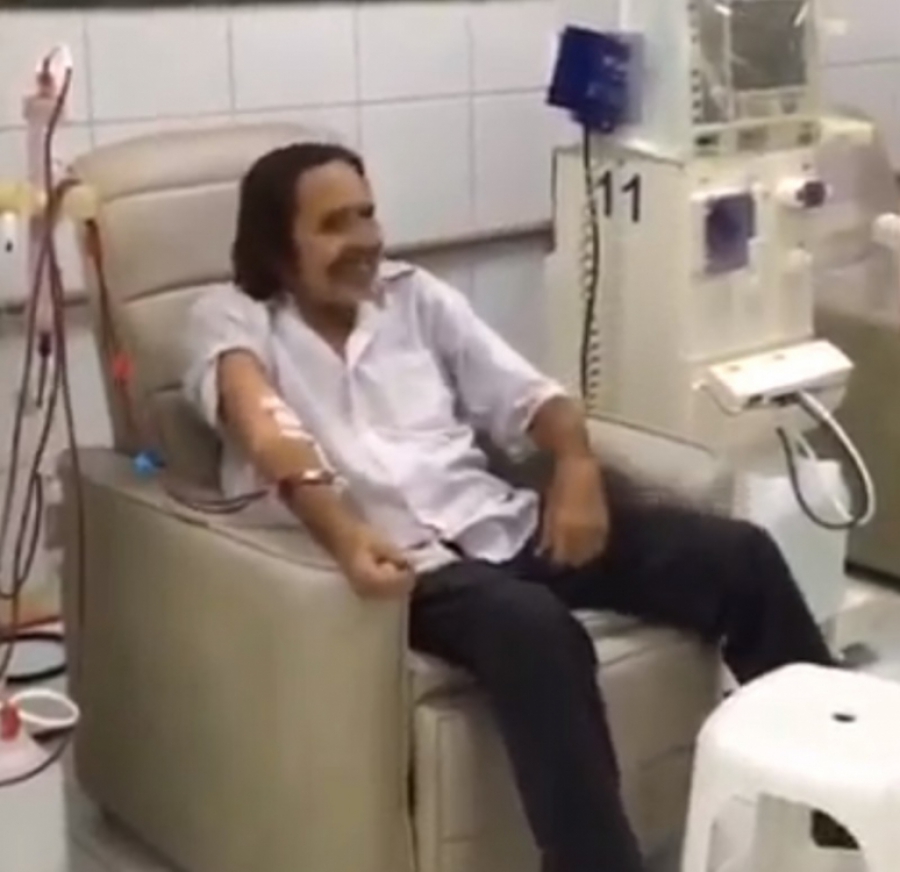 Pacientes dançando