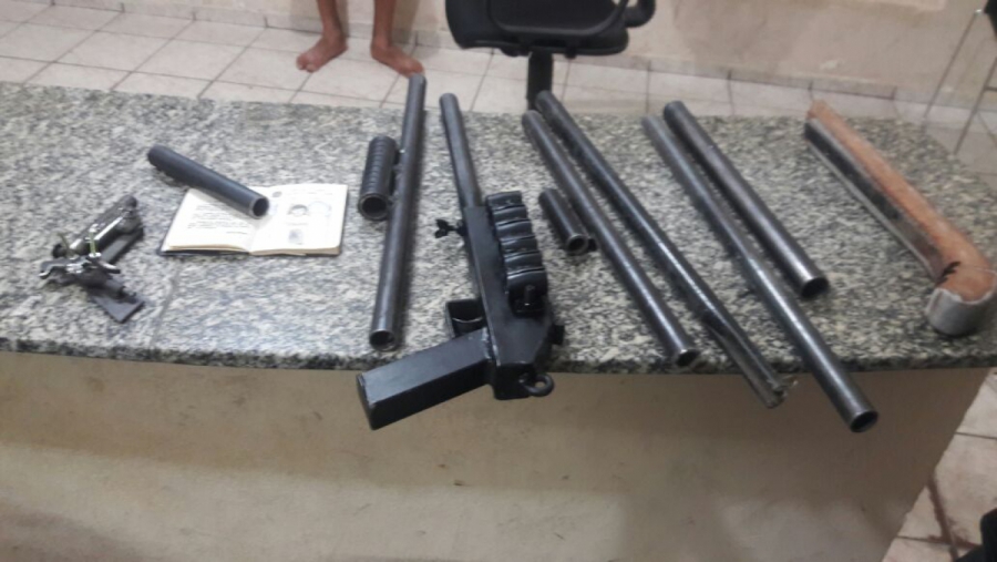 Homem que fabricava armas caseiras é preso em Mossoró