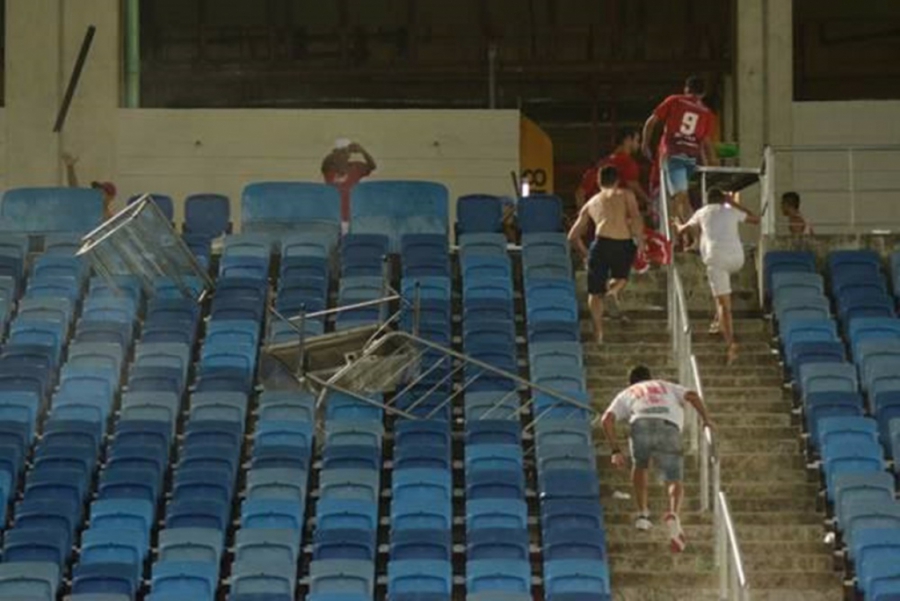 STJD aplica multa de R$ 10 mil ao América-RN por vandalismo na Arena das Dunas