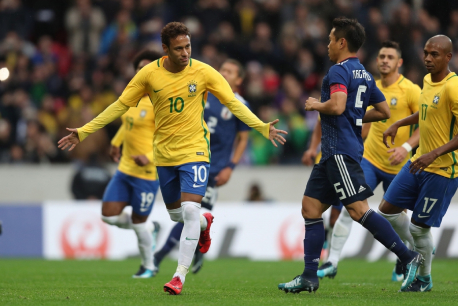 Brasil derrota o Japão em amistoso preparatório para Copa do Mundo