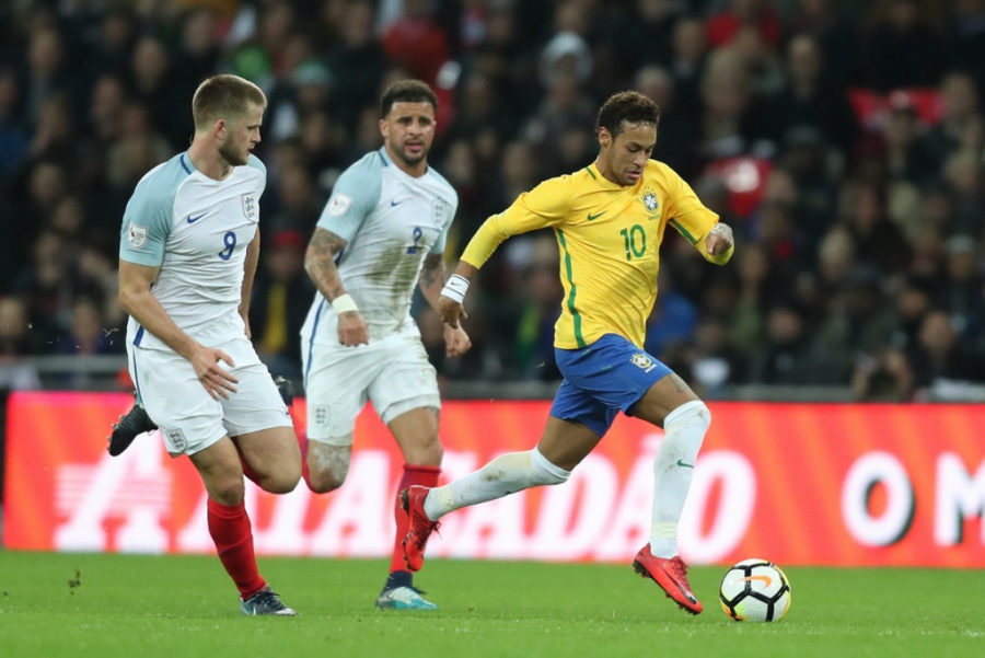 Brasil empata sem gols com a Inglaterra
