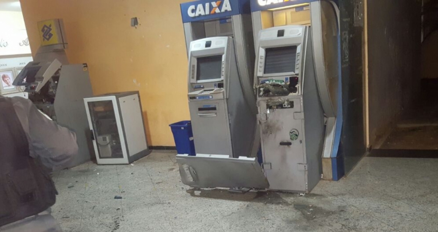 Prefeitura diz que aguarda providências da PF sobre arrombamento de caixas eletrônicos