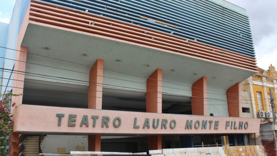 Governo divulga empresa vencedora para realização de obras no Teatro Lauro Monte