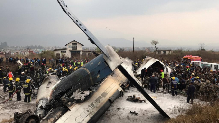 Acidente de avião deixa pelo menos 40 mortos no Nepal