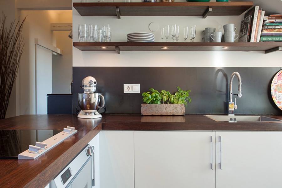 5 Razões para ter prateleiras abertas na cozinha