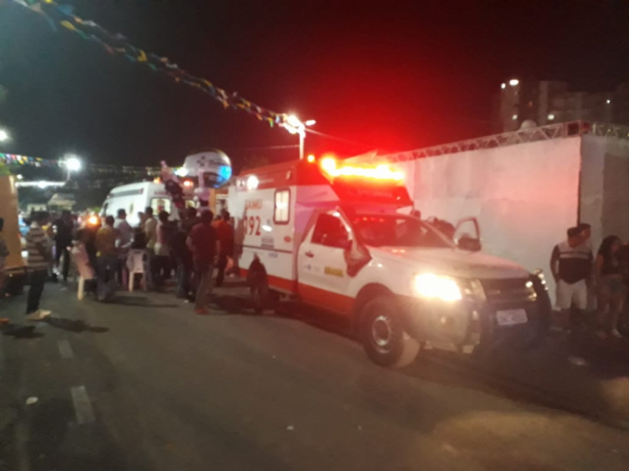 Camarote desaba durante showÂ de Xand Avião no Mossoró Cidade Junina