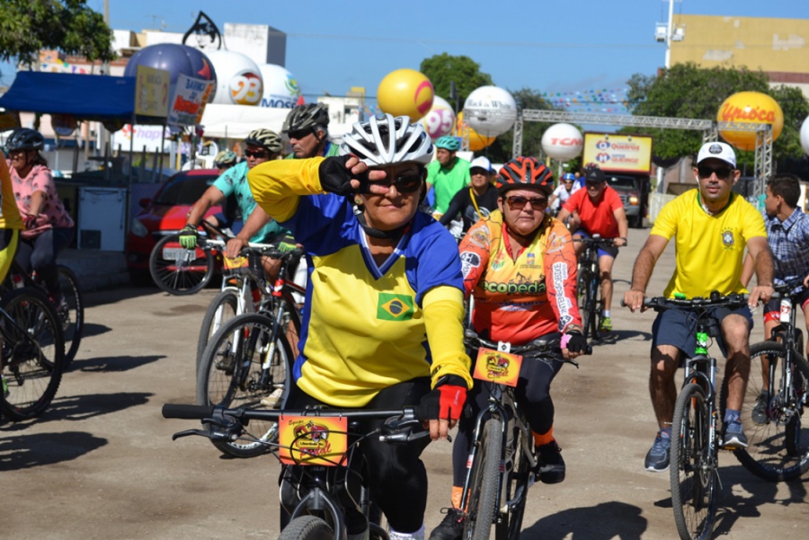 Passeio ciclístico estimula prática esportiva em Mossoró