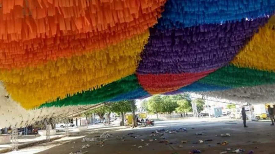 Arena Deodete Dias ganha forma e cores