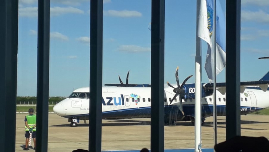 Aeroporto de Mossoró recebe primeiro voo direto de Recife