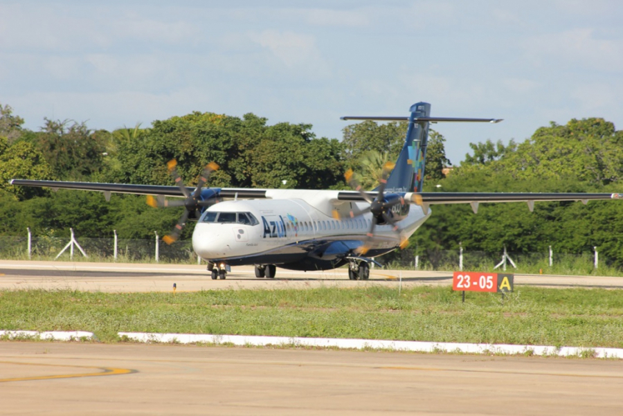 Após pane, avião da Azul chega a Mossoró com quase quatro horas de atraso