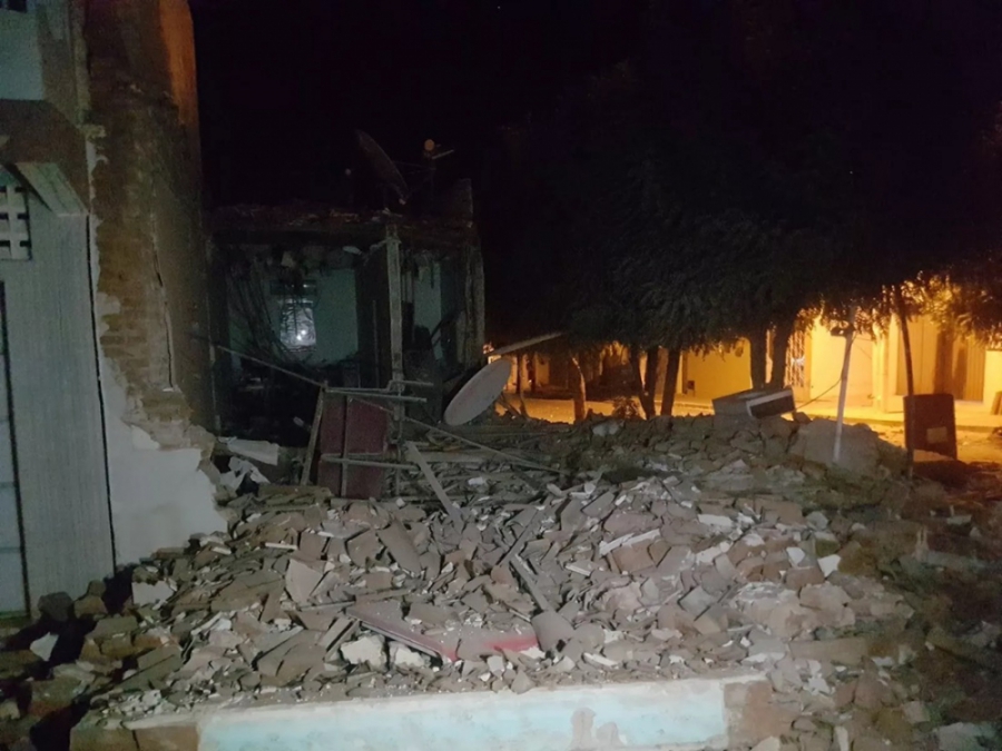Criminosos explodem Correios e banco no interior do RN
