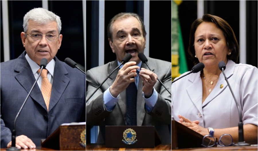 Garibaldi e Agripino votam a favor do reajuste do judiciário; Fátima vota contra