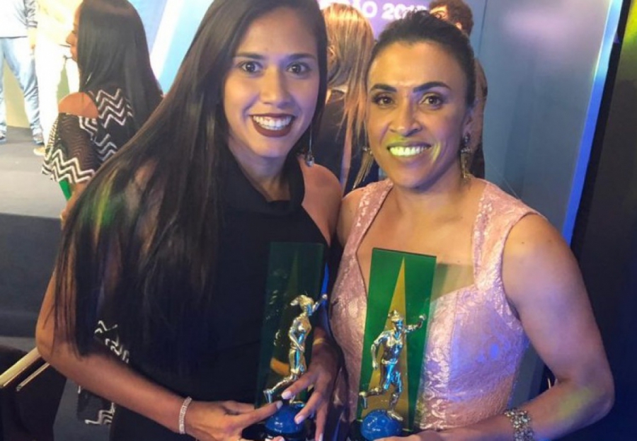 Atleta potiguar é eleita melhor zagueira do Prêmio Brasileirão 2018