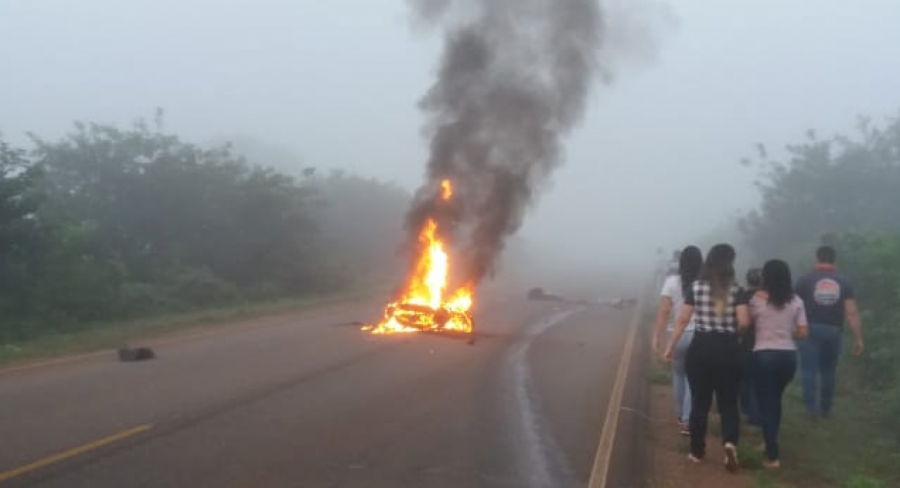 Moto explode e homem morre após colisão com carro em Mossoró